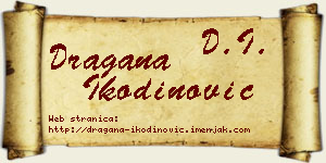 Dragana Ikodinović vizit kartica